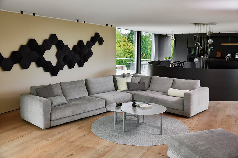 Scent Scatter Cushion by Cane-Line, showing scent scatter cushions in live shot.