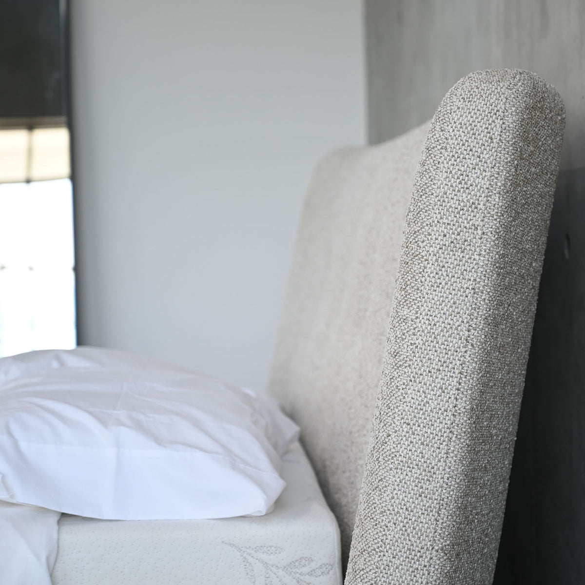 Sensu Bed by Mobital, showing closeup view of sensu bed.