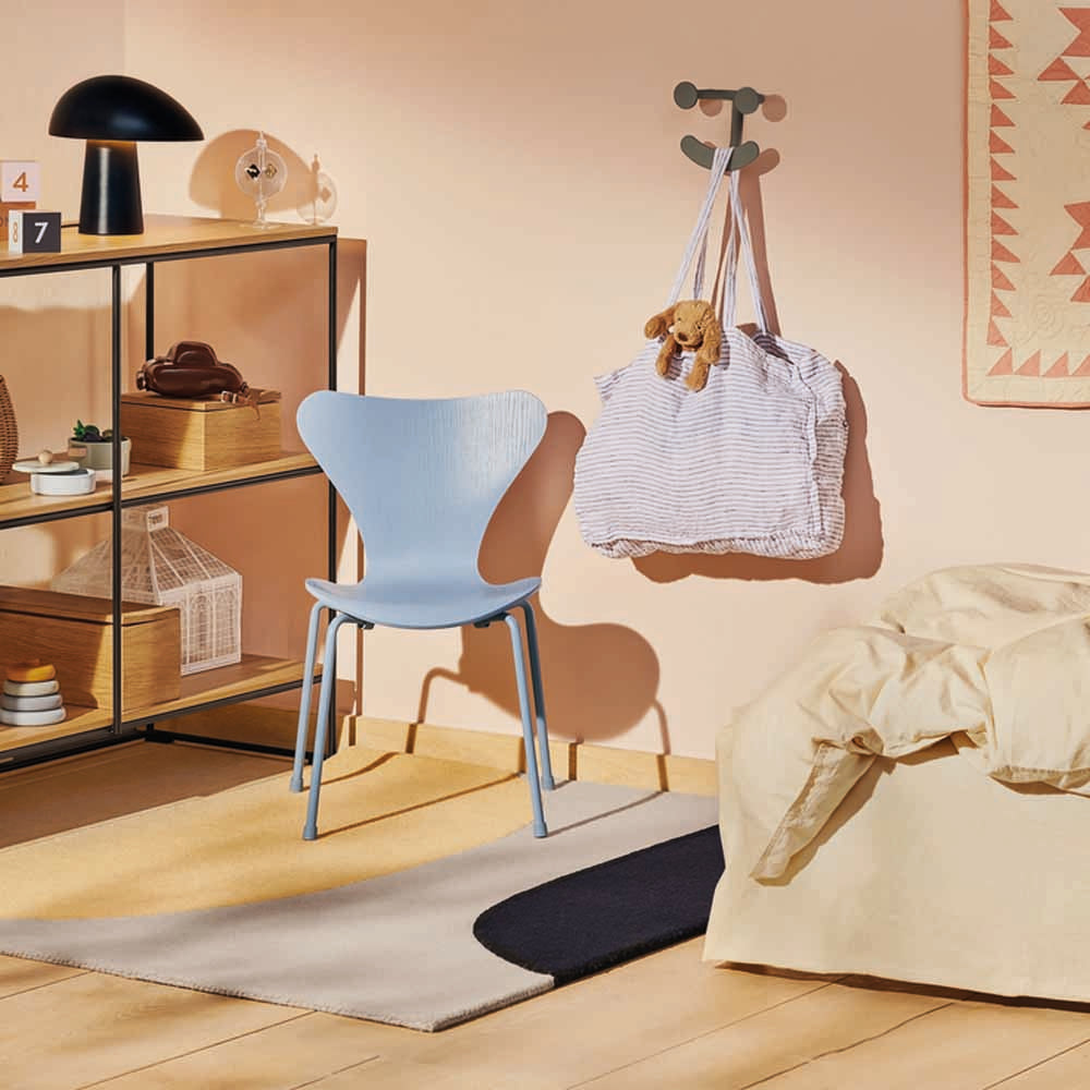 Series 7 Children's Chair by Skagerak, showing series 7 children's chair in live shot.
