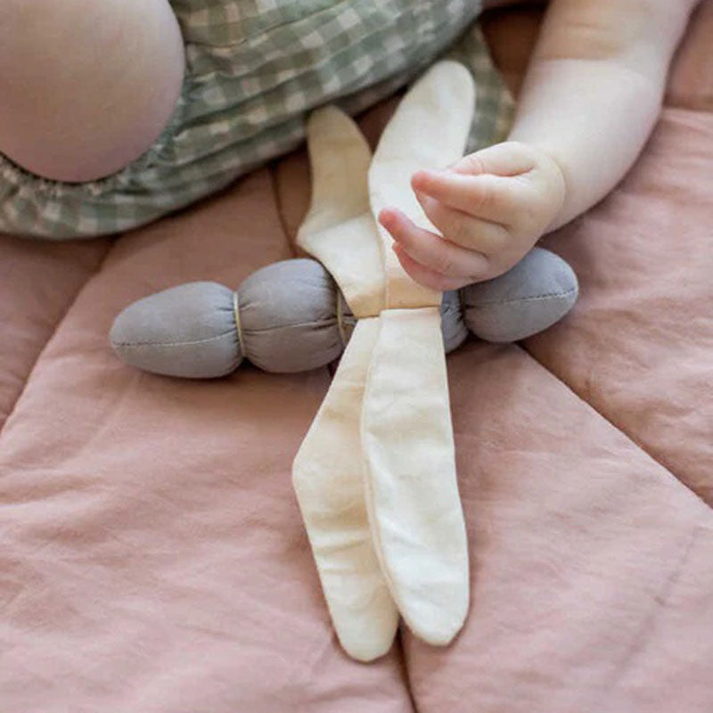 Crinkle and Rattle Baby Toys Lily Pond Set of 3 by Lorena Canals, showing crinkle and rattle baby toys lily pond set of 3 in live shot.