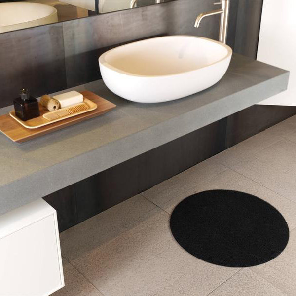 Shag Indoor/Outdoor Floormat by Chilewich, showing shag indoor/outdoor floormat in live shot.