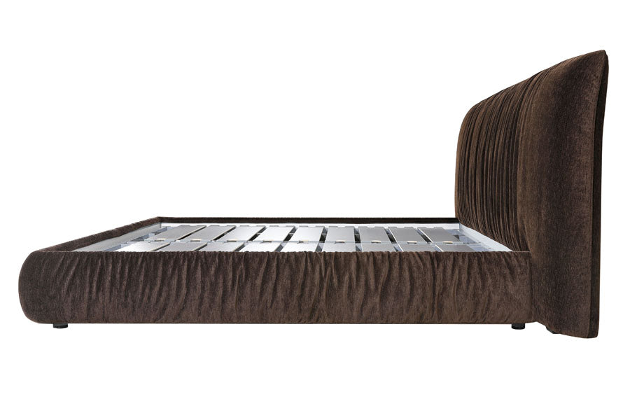 Shar Pei Storage Bed by Mobital, showing side view of shar pei storage bed.