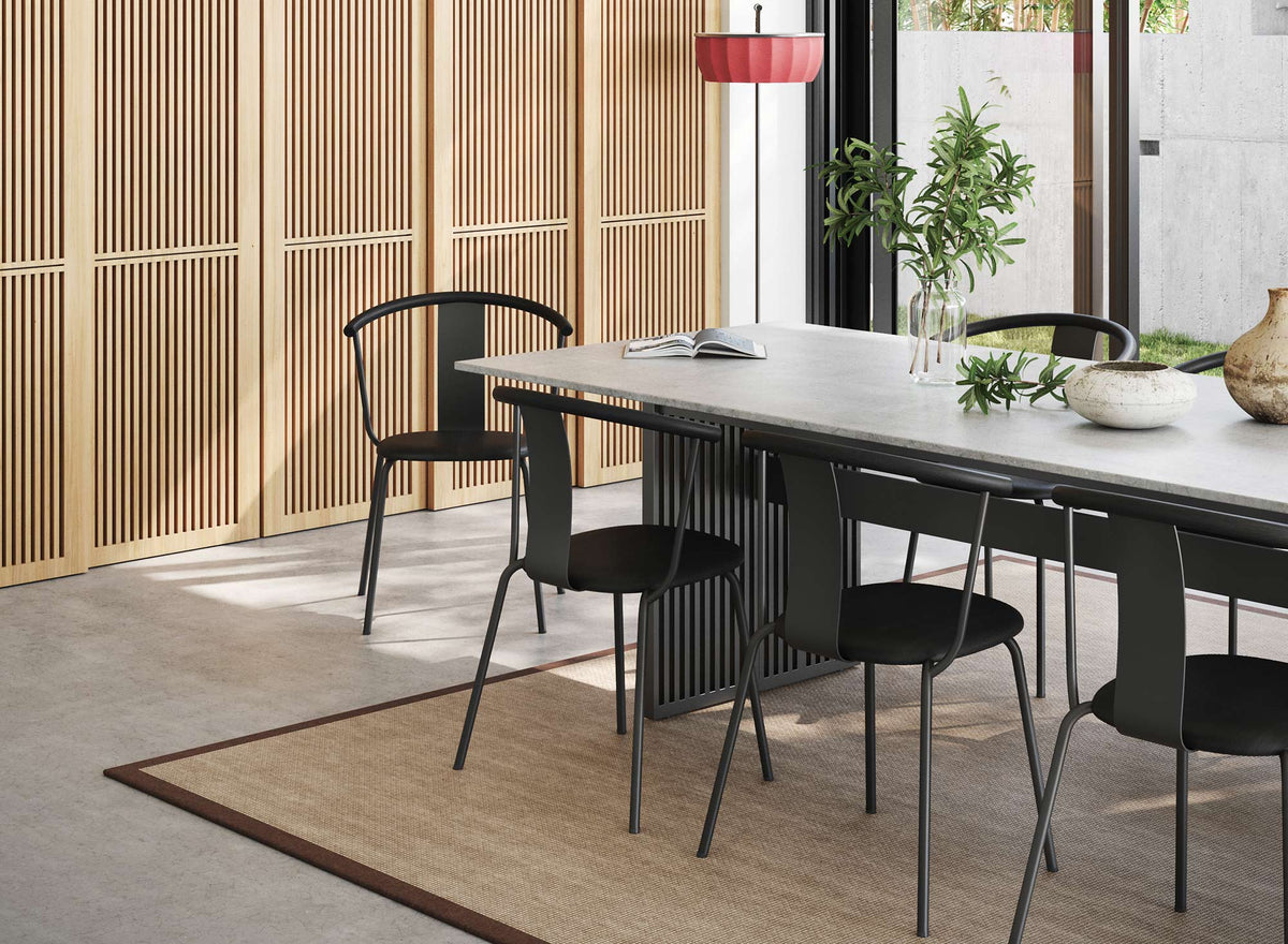 Shu Chair by Kollektiff, showing shu chairs in live shot.