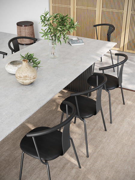 Shu Chair by Kollektiff, showing shu chairs in live shot.