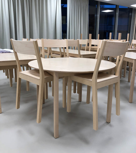 Skandinavia Chair by Nikari, showing skandinavia chairs in live shot.