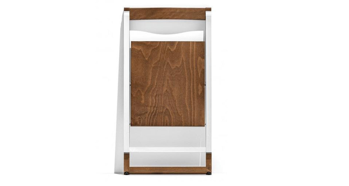 Skip Folding Chair by Connubia, showing fold view of skip folding chair.