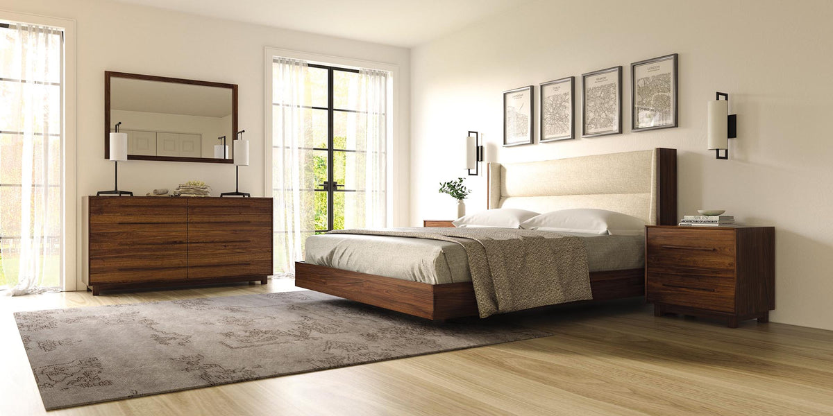 Sloane Dresser by Copeland Furniture, showing sloane dressers in live shot.