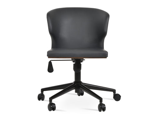 Amed Office Chair by SohoConcept, showing front view of office chair.