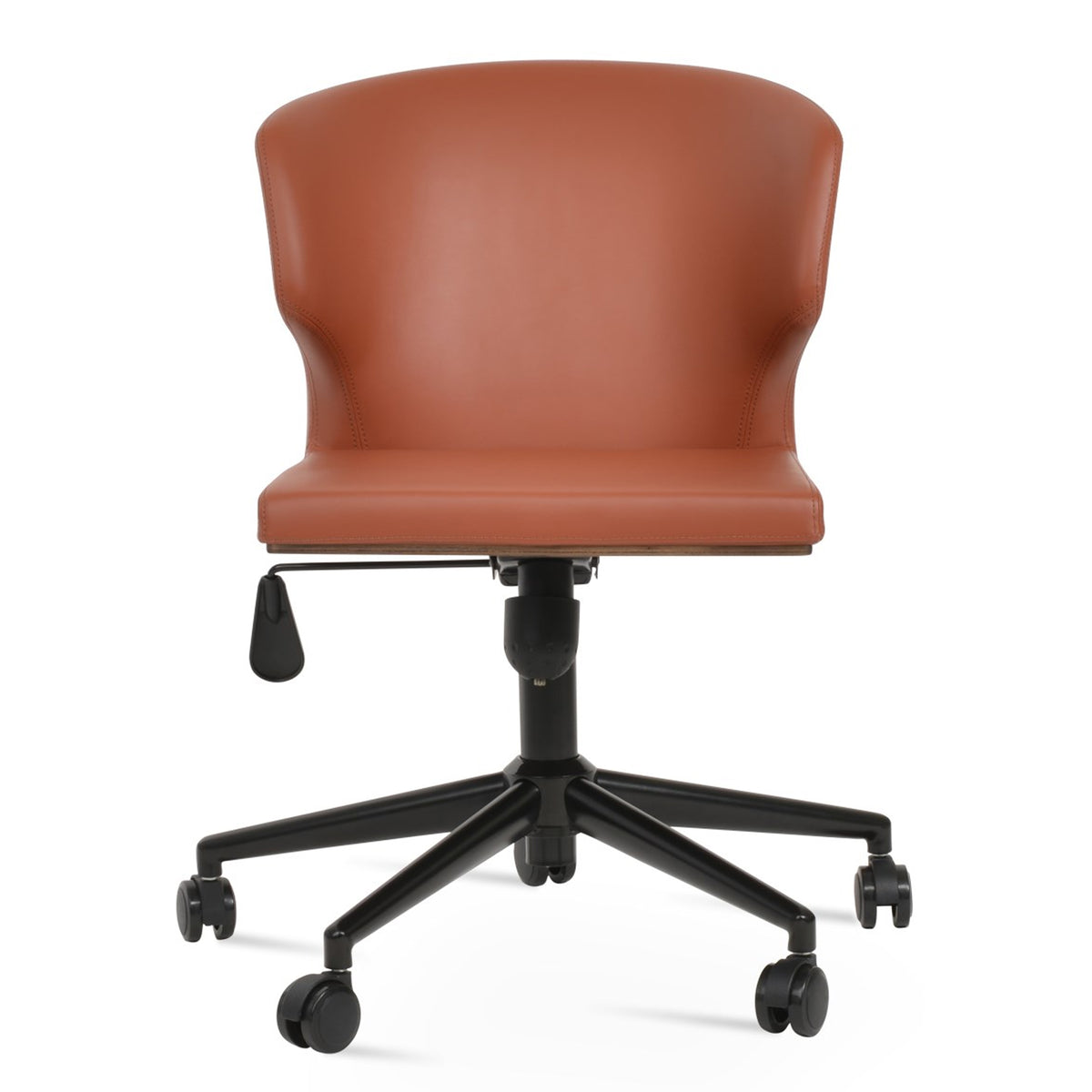 Amed Office Chair by SohoConcept, showing front view of office chair.