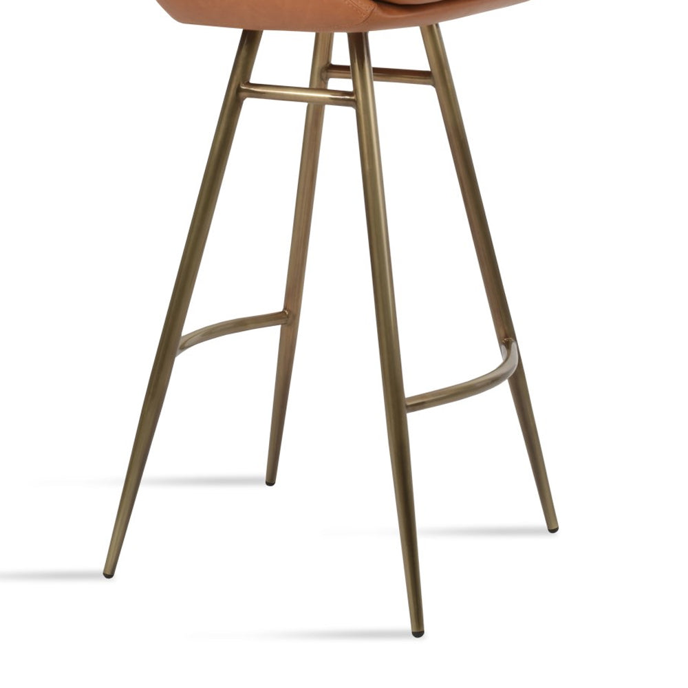 Avanos Galata Stools by SohoConcept, showing closeup view of galata stool.