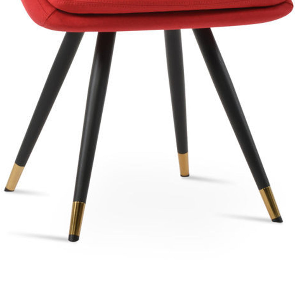 Avanos Star Dining Chair by SohoConcept, showing closeup view of star dining chair.