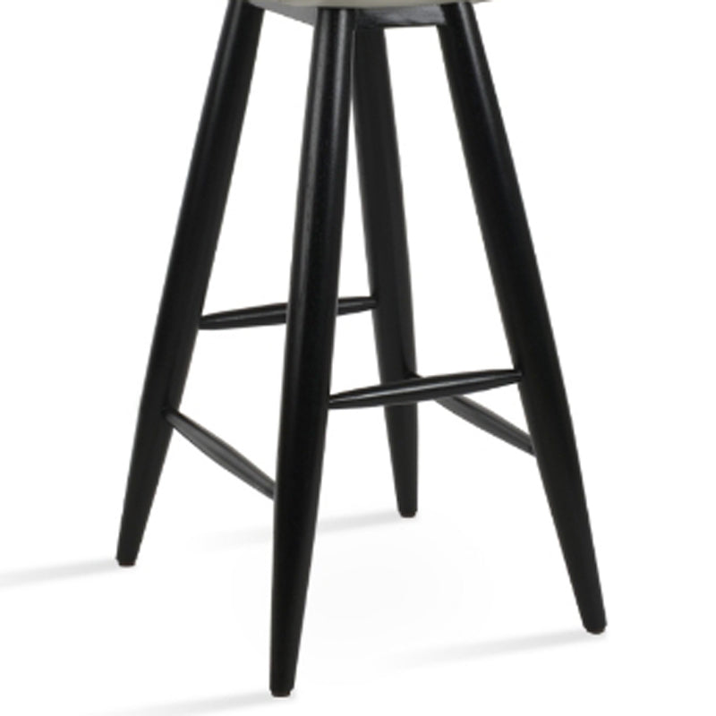 Gazel Baba Wood Stools by SohoConcept, showing closeup view of gazel baba wood stools.