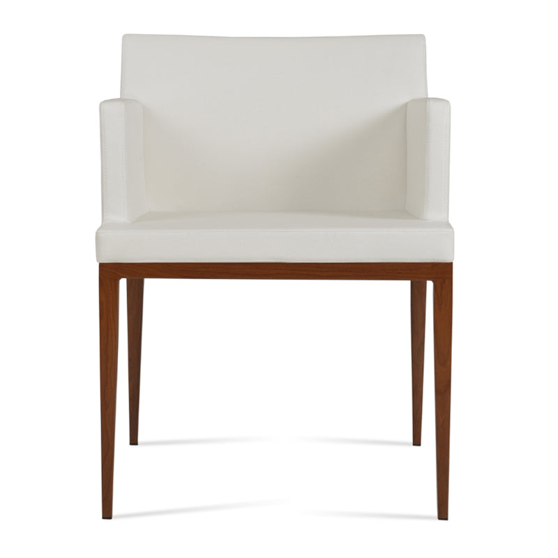 Soho MW Armchair by SohoConcept, showing front view of soho mw armchair.