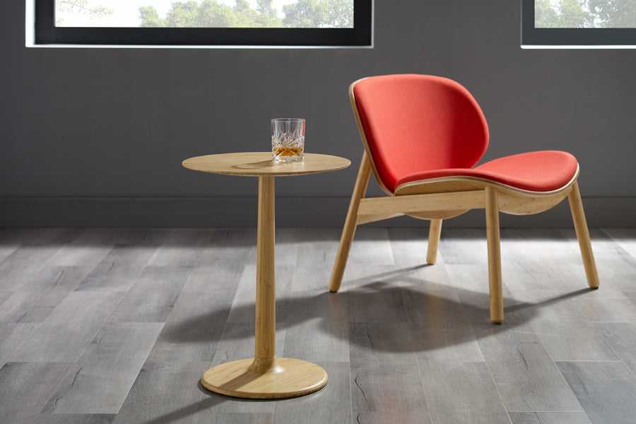 Sol Side Table by Greenington, showing sol side table in live shot.
