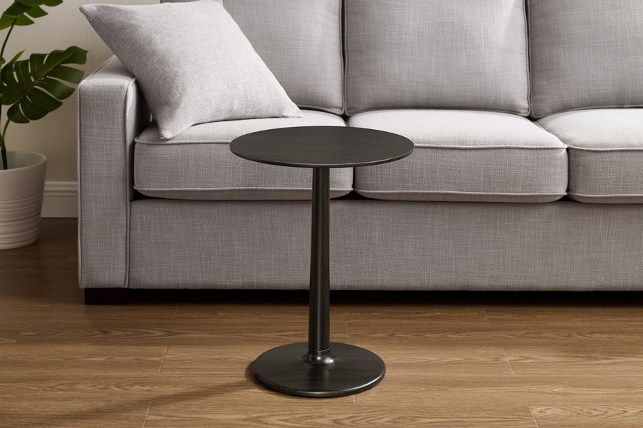 Sol Side Table by Greenington, showing sol side table in live shot.