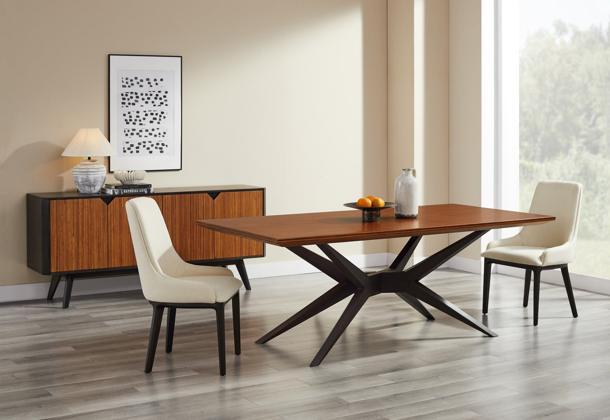 Sonoma Dining Table by Greenington, showing sonoma dining table in live shot.