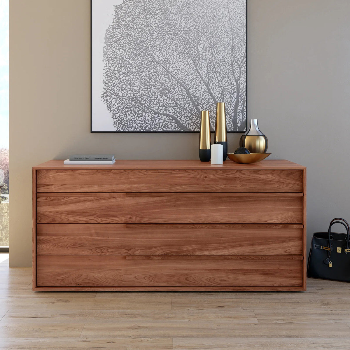Sorell Dresser (Clearance) by Modloft, showing sorell dresser (clearance) in live shot.