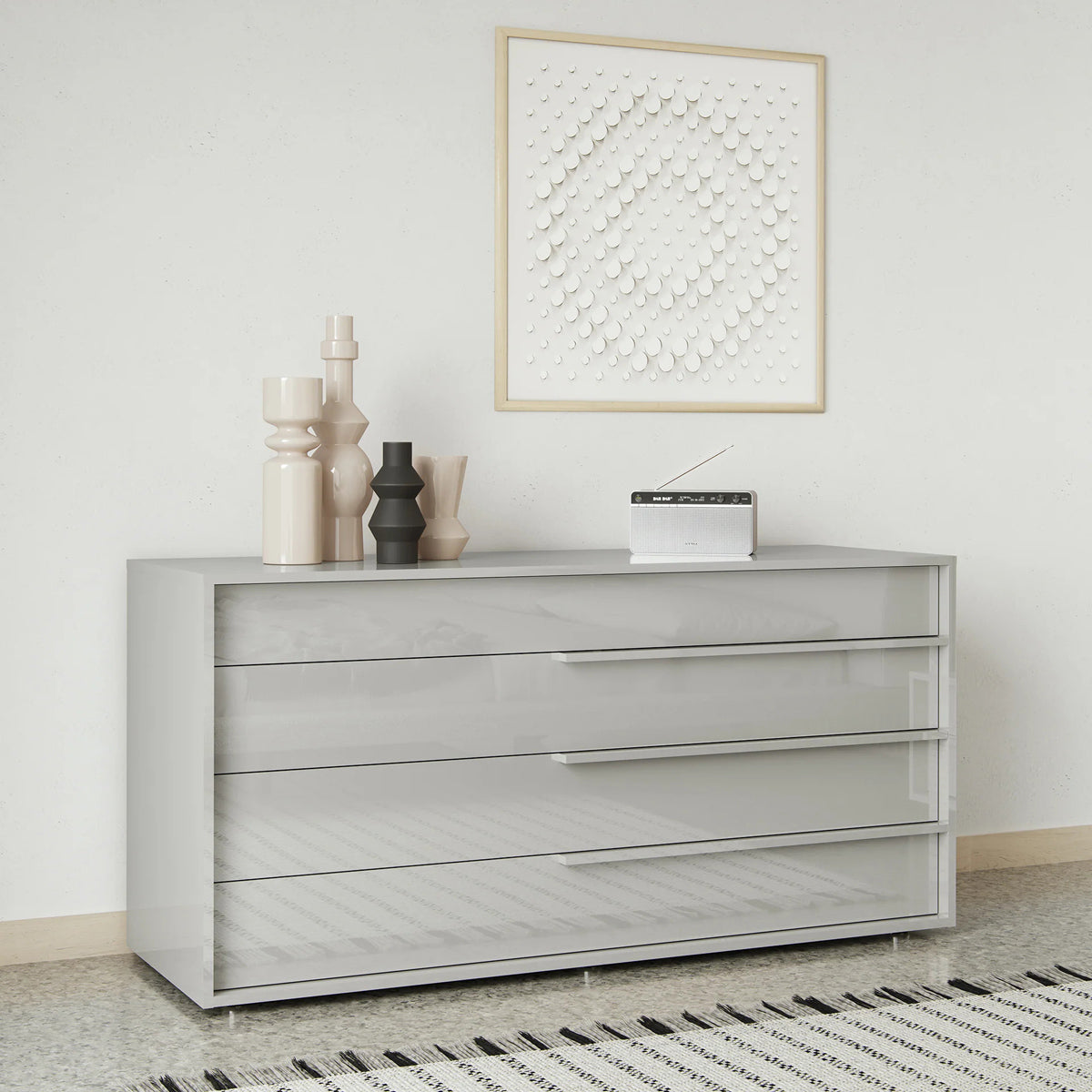 Sorell Dresser (Clearance) by Modloft, showing sorell dresser (clearance) in live shot.