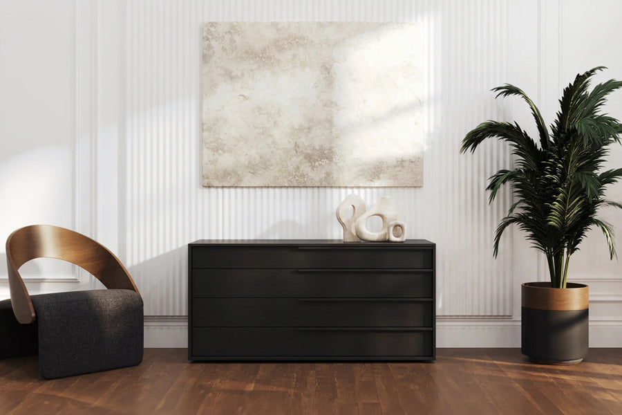 Sorell Dresser (Clearance) by Modloft, showing sorell dresser (clearance) in live shot.