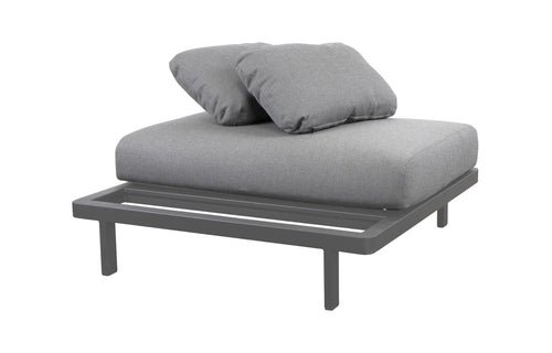 Space Single Module by Cane-Line - Light Grey/Light Grey Set, None.