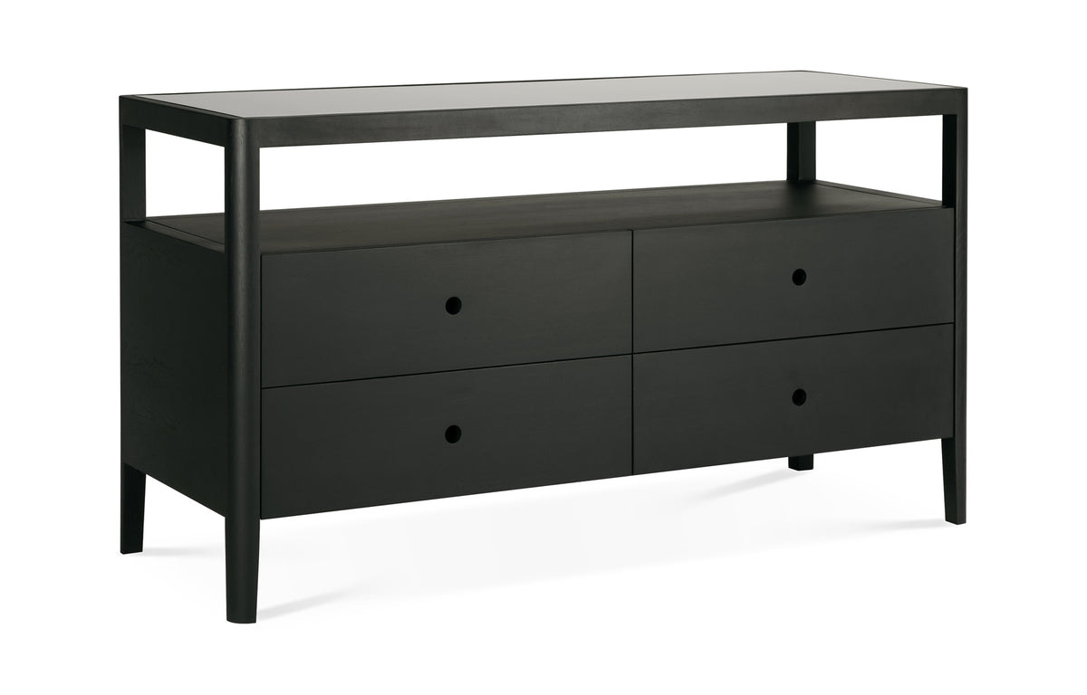 Spindle Dresser by Ethnicraft - Black Oak.