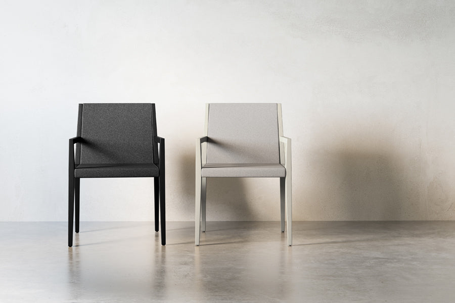 Spirit Chair by B&T, showing spirit chairs in live shot.
