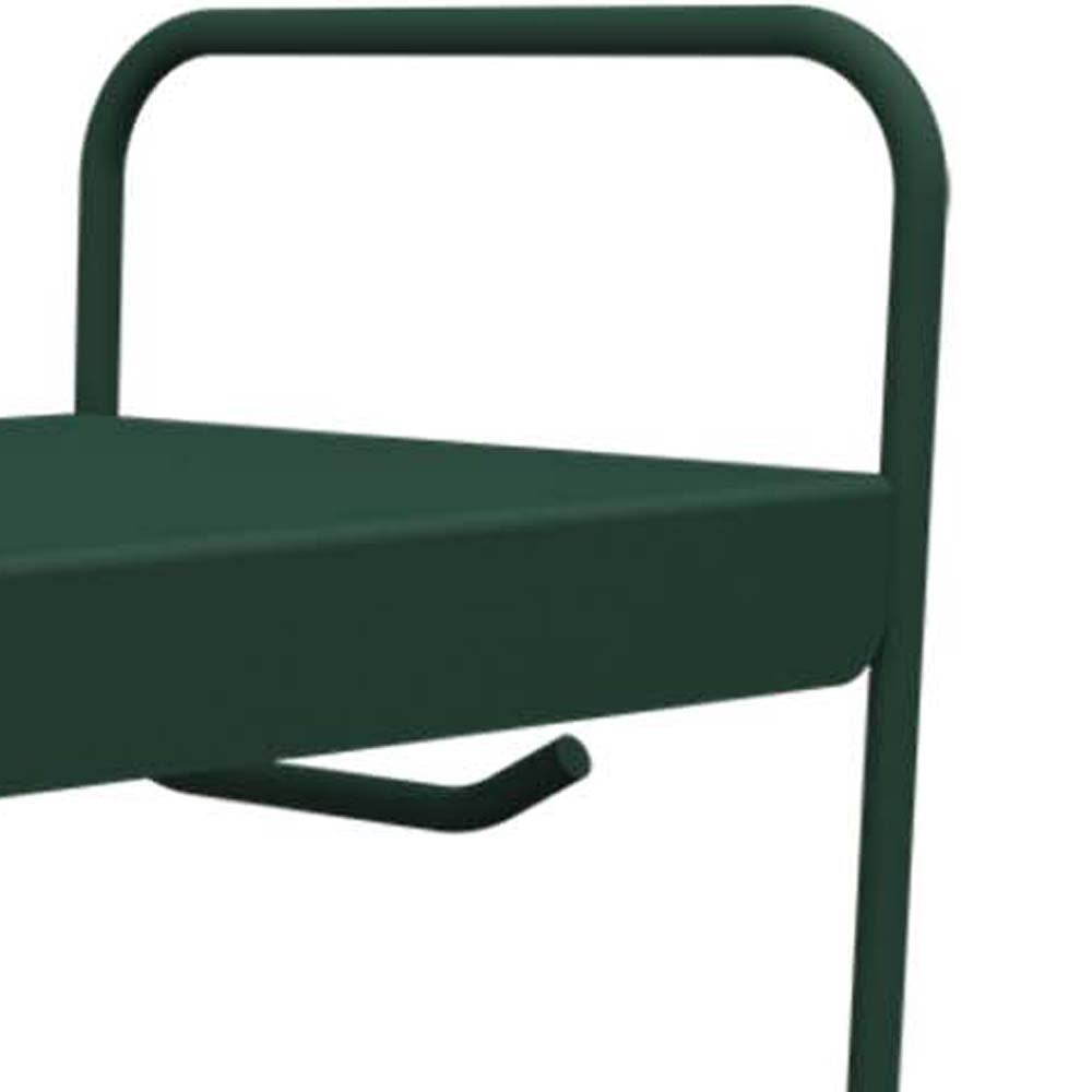 Picolino Wall Shelf by Fermob, showing closeup view of picolino wall shelf.
