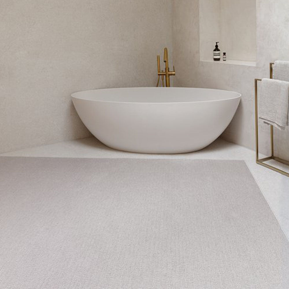 Rimini Woven Rug by Ligne Pure, showing rimini woven rug in live shot.