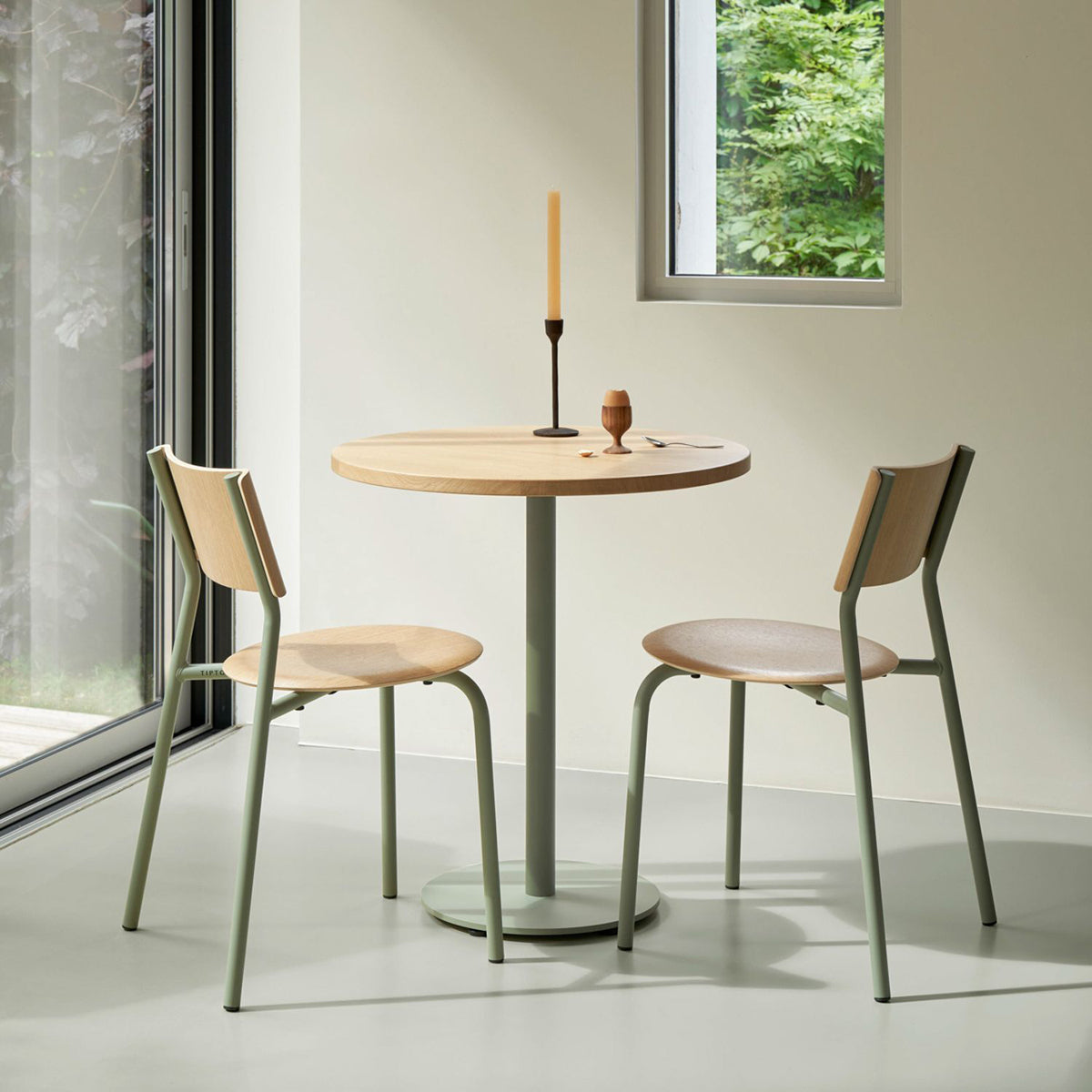 SSD Dining Side Chair by TipToe, showing ssd dining side chairs in live shot.