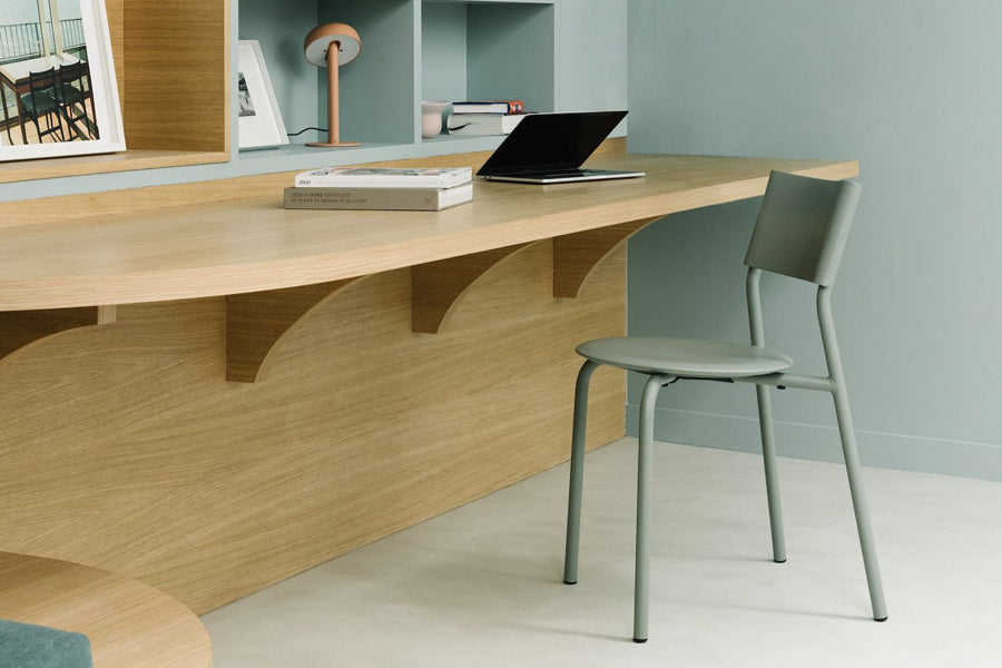 SSD Dining Side Chair by TipToe, showing ssd dining side chair in live shot.
