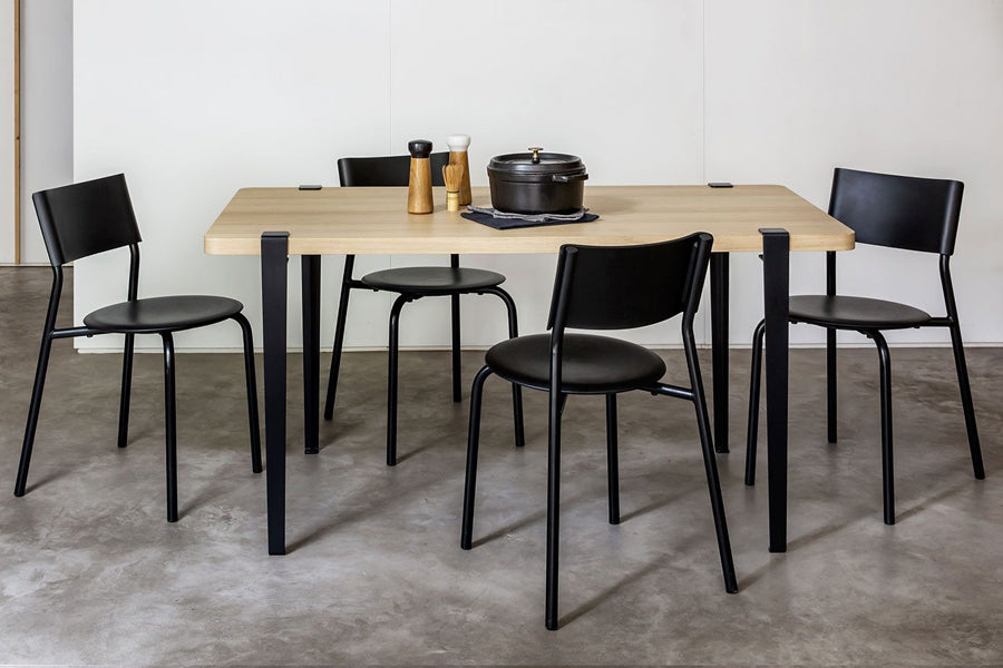 SSD Dining Side Chair by TipToe, showing ssd dining side chairs in live shot.