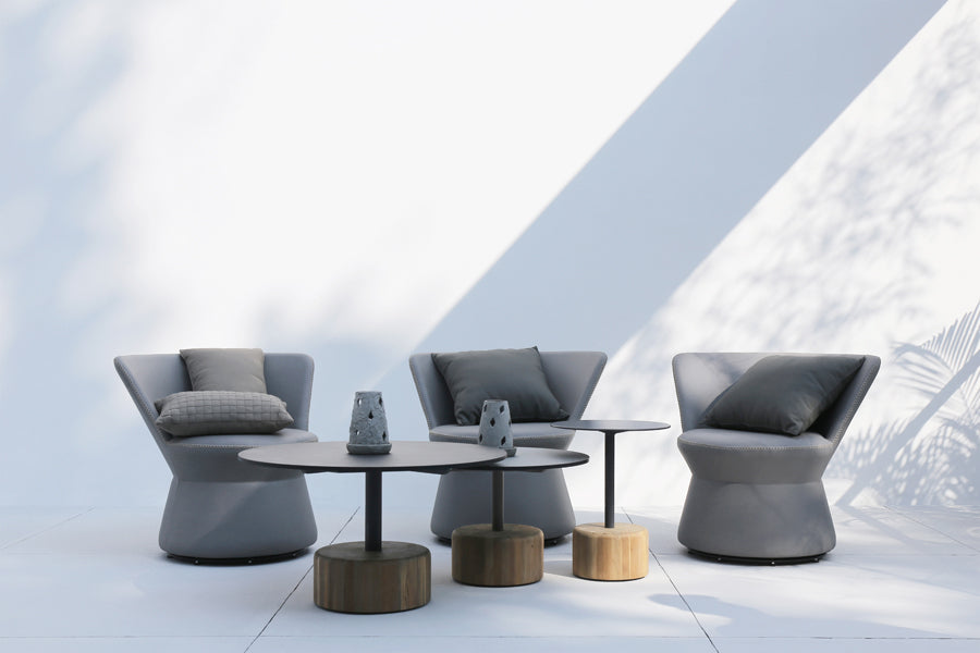 Stizzy Swivel Accent Chair by Mamagreen, showing stizzy swivel accent chairs in live shot.