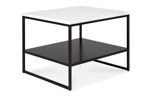 Stone Side Table by Ethnicraft - White Carrara.