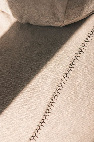 Stonewashed Rug by Lorena Canals, showing stonewashed rug in live shot.