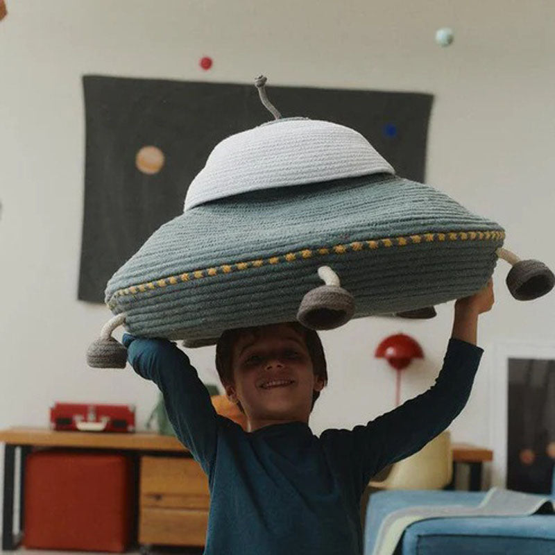 Storage Basket by Lorena Canals, showing storage basket in live shot.