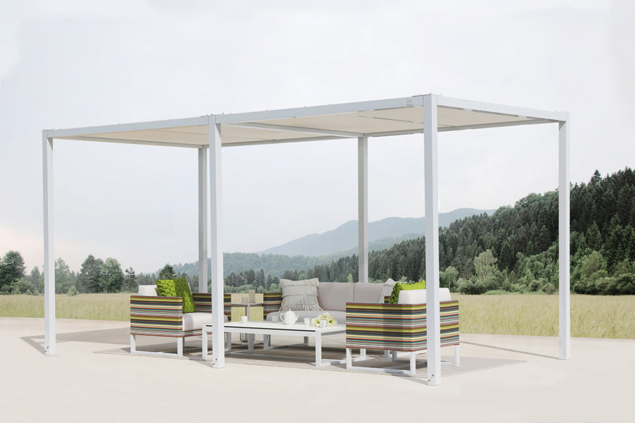 Stripe 1-Seater Sofa by Mamagreen, showing stripe 1-seater sofa in live shot.