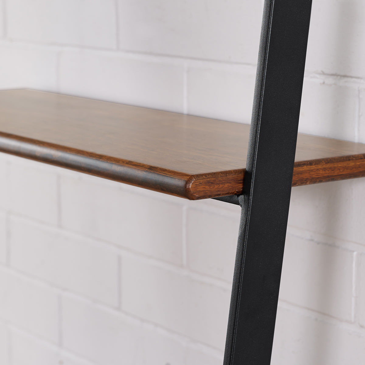 Studio Line Shelf by Greenington, showing closeup view of studio line shelf in live shot.