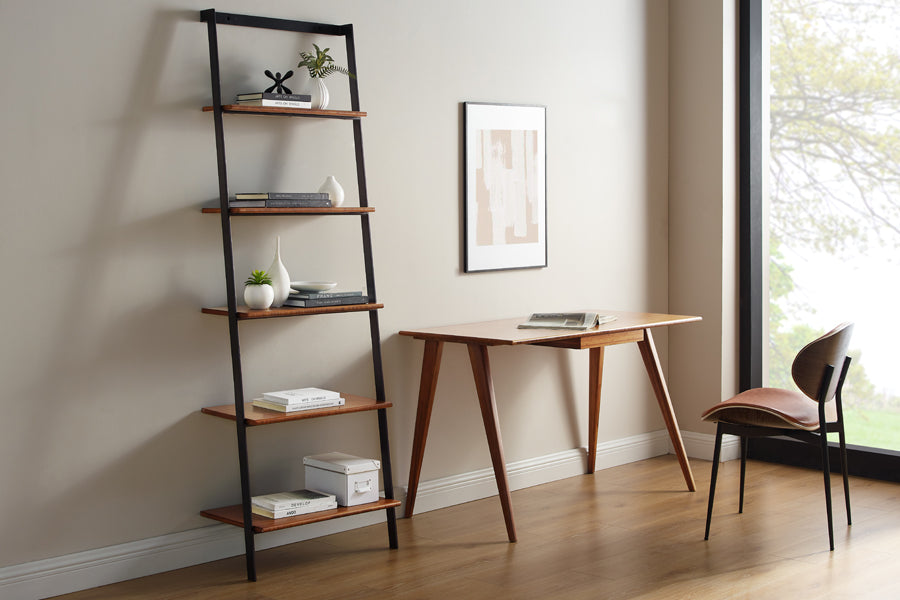 Studio Line Shelf by Greenington, showing studio line shelf in live shot.