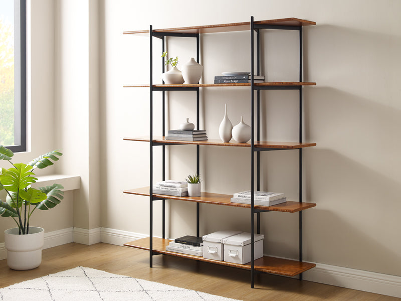 Studio Line Shelf by Greenington, showing studio line shelf in live shot.