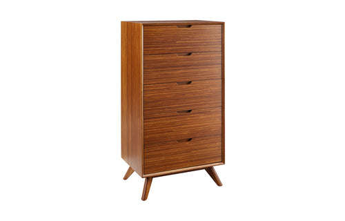 Summit Five Drawer Chest by Greenington - Amber.