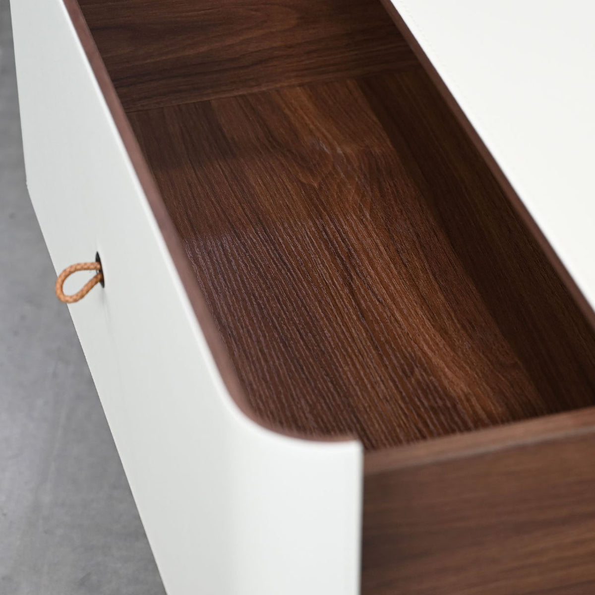 Sumu Side Table by Mobital, showing closeup view of sumu side table.