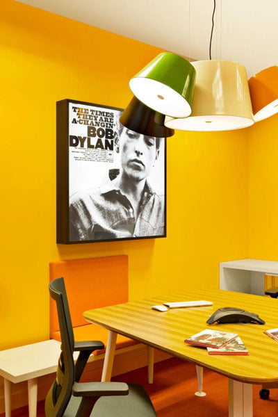 Tam Tam 3 Pendant Lamp by Marset, showing tam tam 3 pendant lamp in live shot.