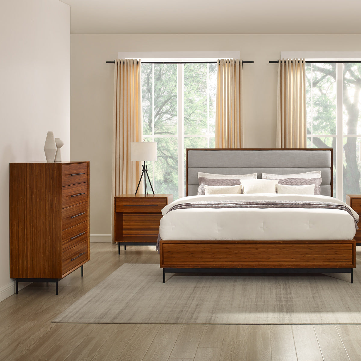 Taylor Drawer Chest by Greenington, showing taylor drawer chest in live shot.
