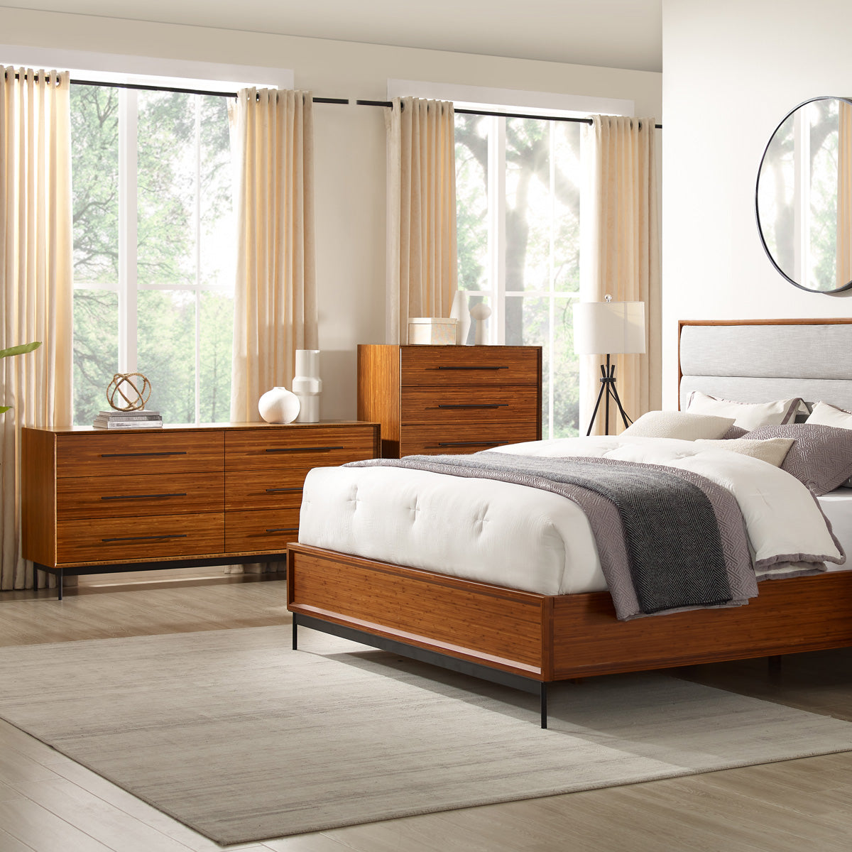 Taylor Drawer Chest by Greenington, showing taylor drawer chest in live shot.