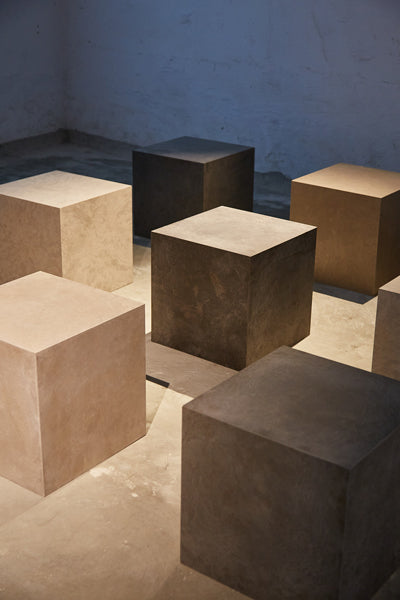 The Mater Cube by Mater, showing the mater cubes in live shot.