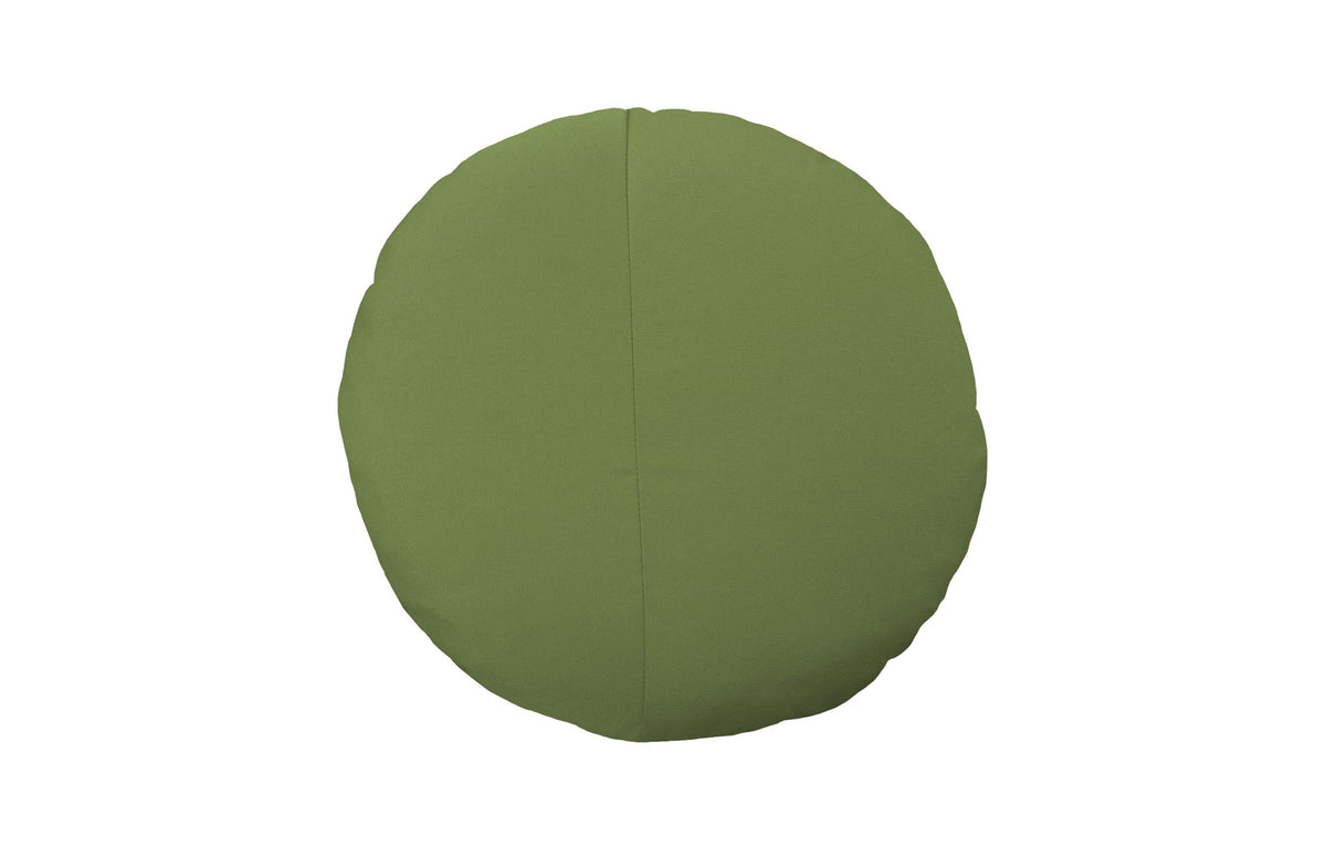 Round/Triangle/Arc Throw Pillow by Bend - Round, Palm Sunbrella.