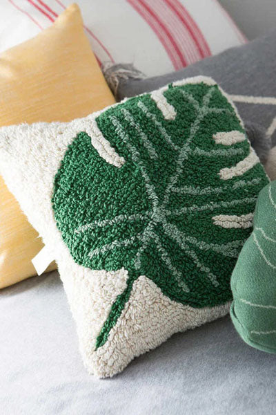 Plants Cushion by Lorena Canals, showing plants cushion in live shot.