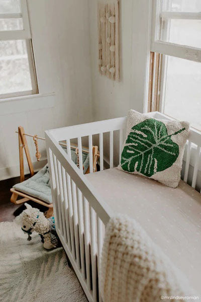 Plants Cushion by Lorena Canals, showing plants cushion in live shot.