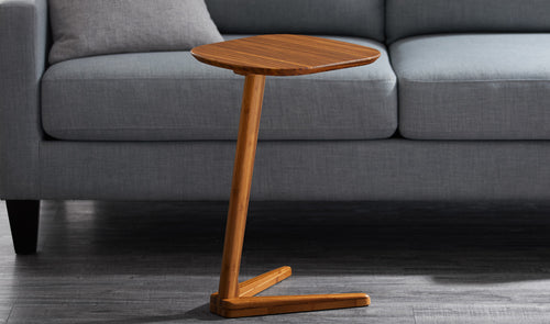Thyme Side Table by Greenington, showing thyme side table in live shot.