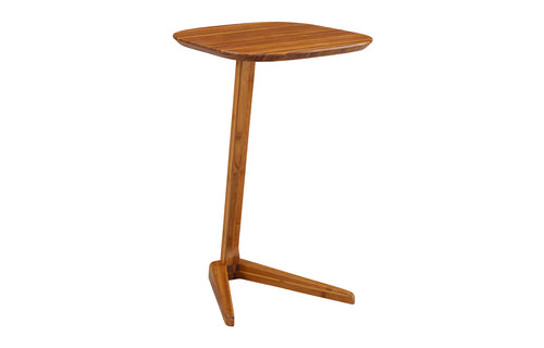 Thyme Side Table by Greenington - Amber Bamboo Wood.